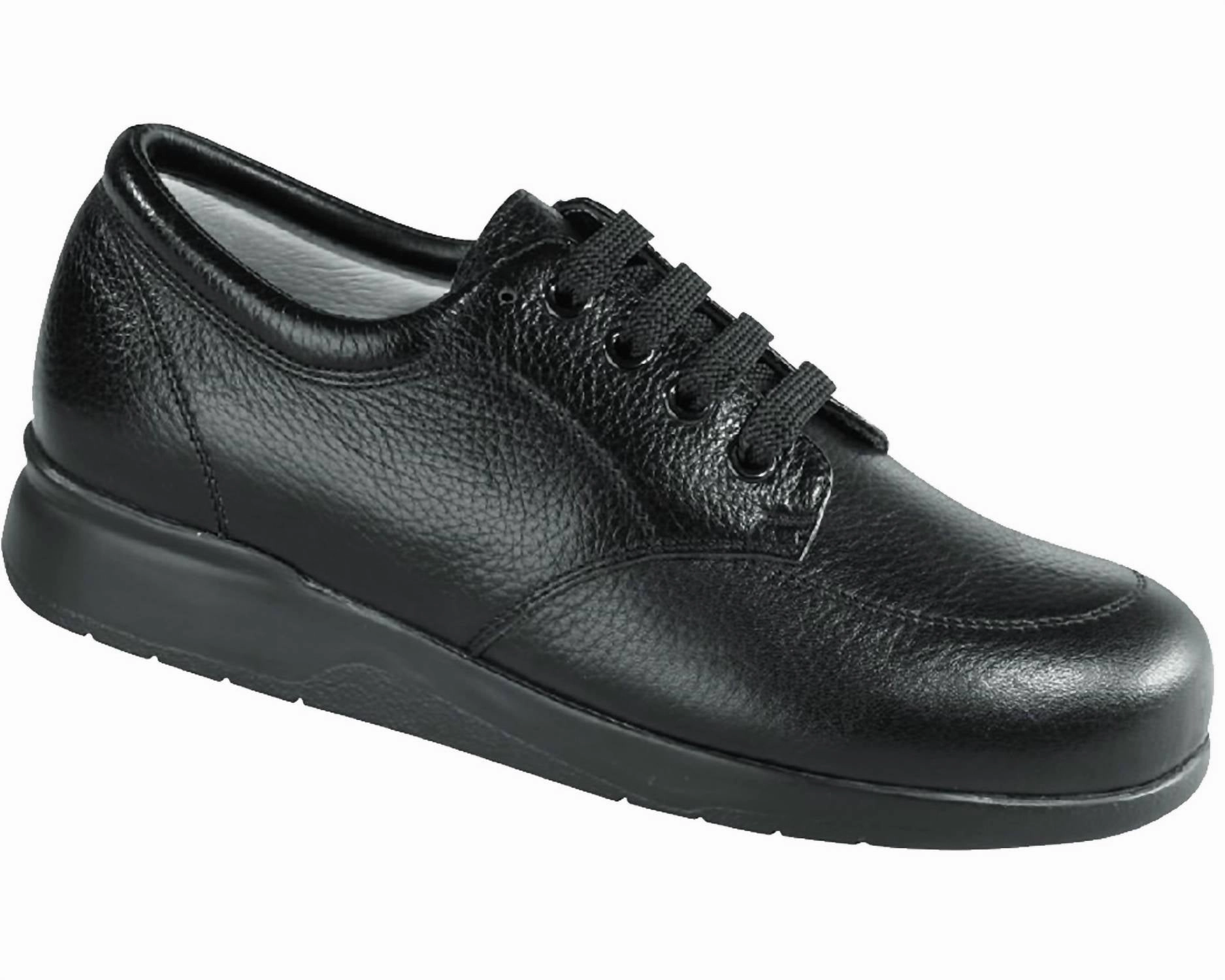 Women's New Villager Shoe In Black Soft Pebble Cheap Athletic Shoes for Women