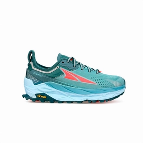 Women's Olympus 5 Trail Running Shoes In Dusty Teal Cheap Athletic Shoes for Women