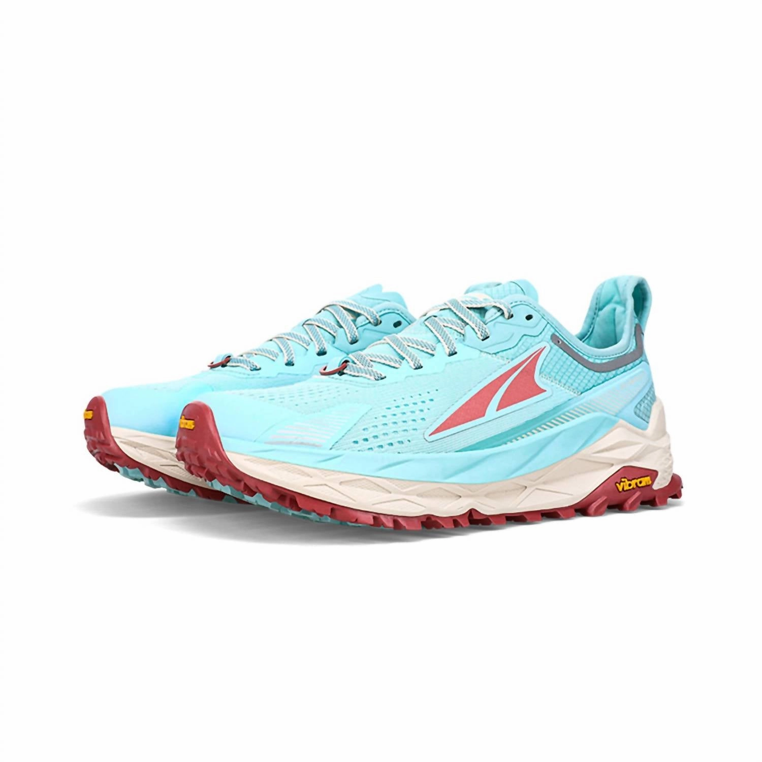 Women's Olympus 5 Trail Running Shoes In Light Blue