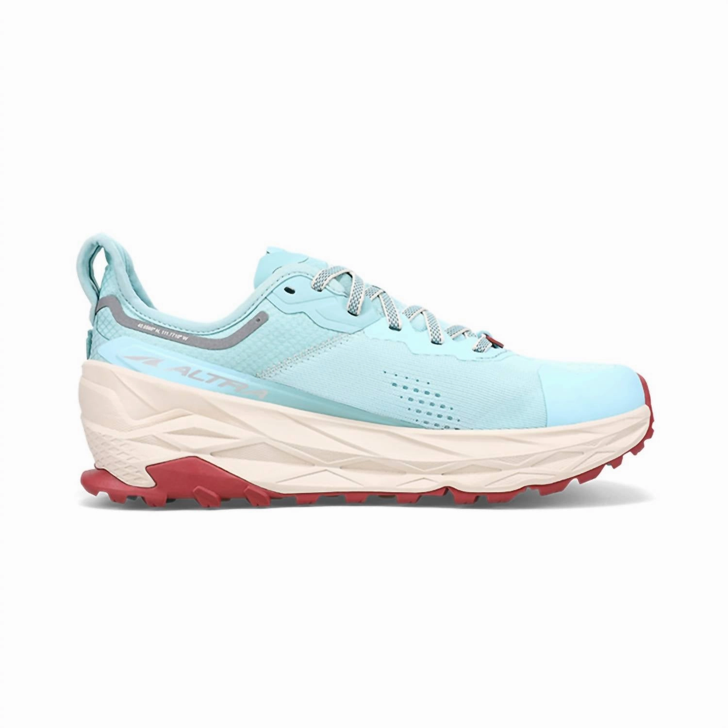 Women's Olympus 5 Trail Running Shoes In Light Blue