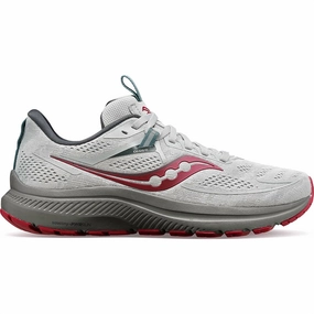 Women's Omni 21 Running Shoes In Concrete/berry Cheap Athletic Shoes for Women