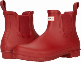 Women's Original Chelsea Rain Boot In Military Red Womens Winter & Rain Boots online
