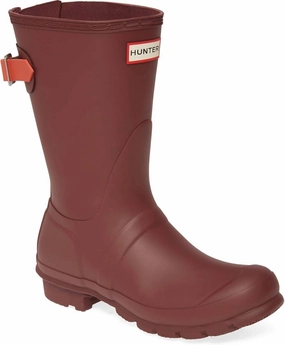 Women's Original Short Back Adjustable Rain Boot In Rumbling Red/siren Womens Winter & Rain Boots online