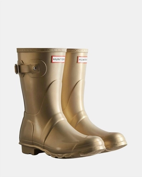 Women's Original Short Nebula Rain Boot In Pale Gold Womens Winter & Rain Boots online