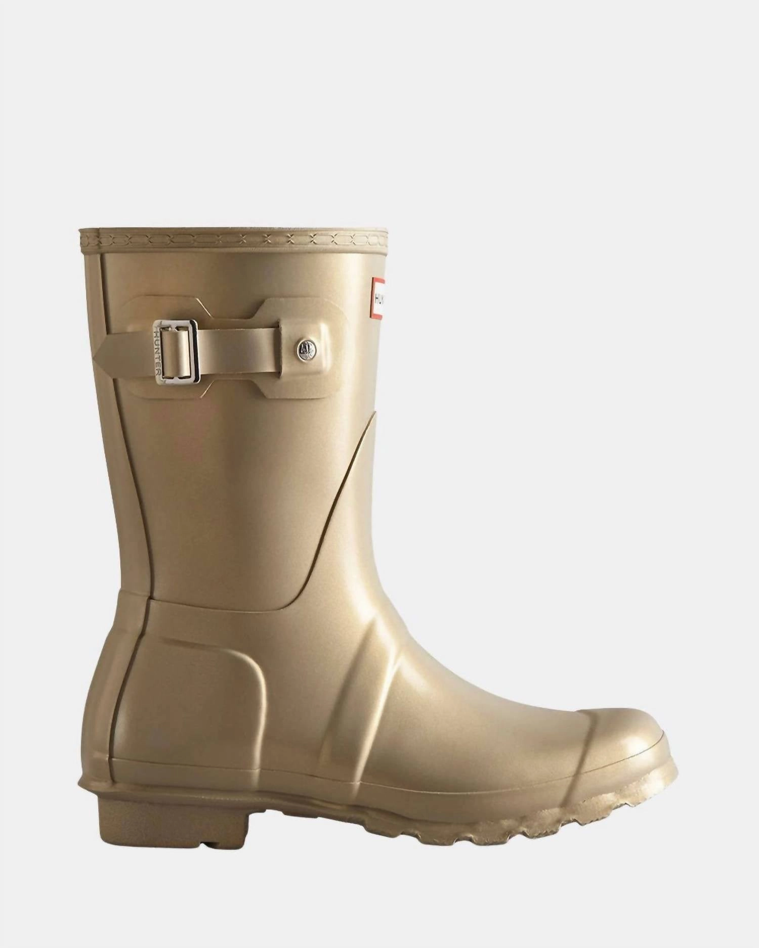 Women's Original Short Nebula Rain Boot In Pale Gold