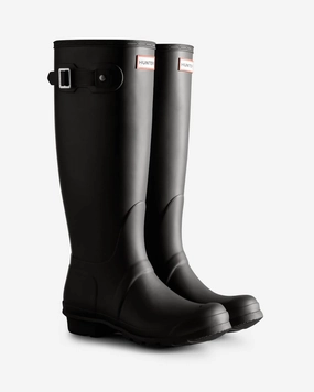Women's Original Tall Tri-Colour Logo Backstrap Boot In Black Womens Winter & Rain Boots online