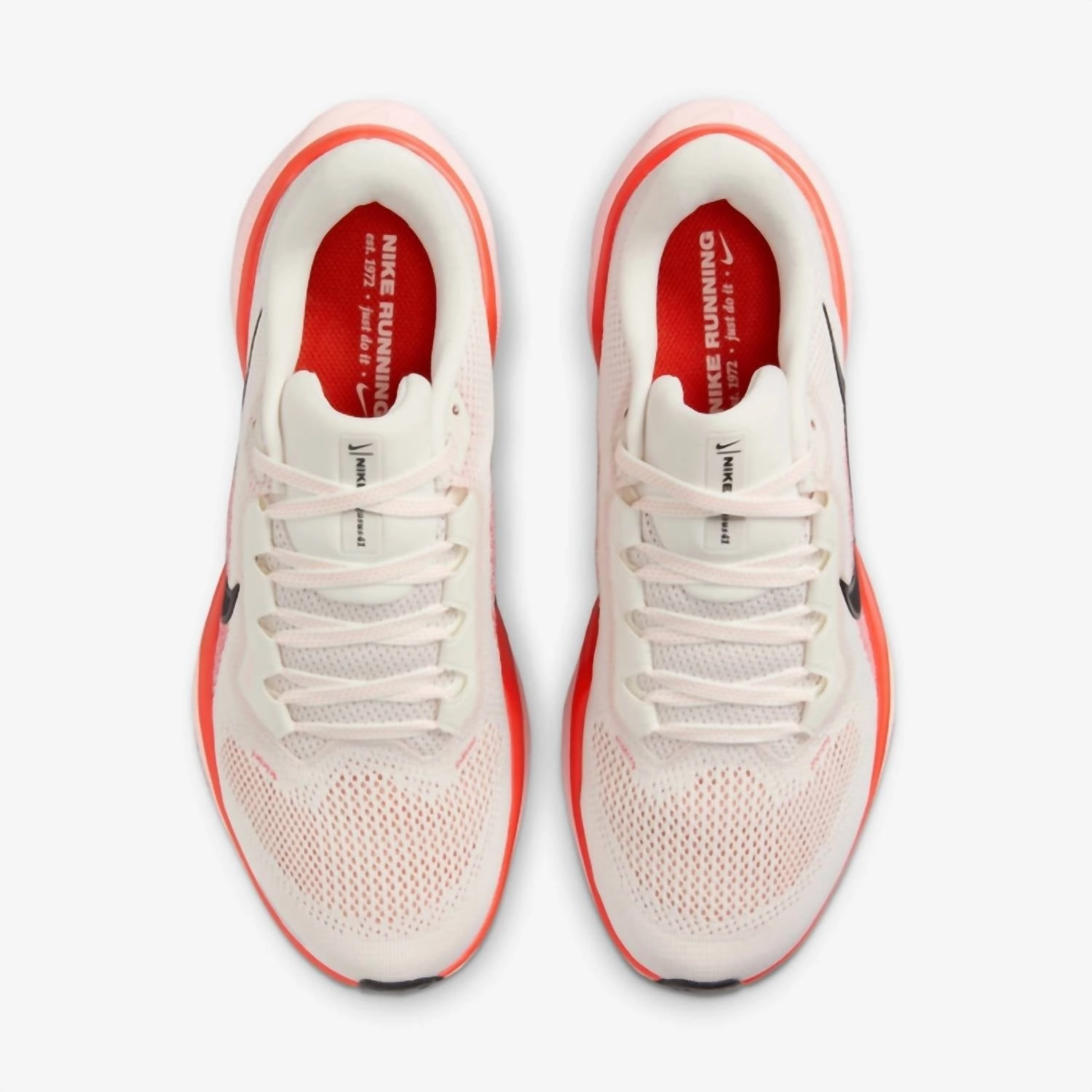 Women's Pegasus 41 Road Running Shoes In 011 - Phantom/picante Red/atmosphere/black