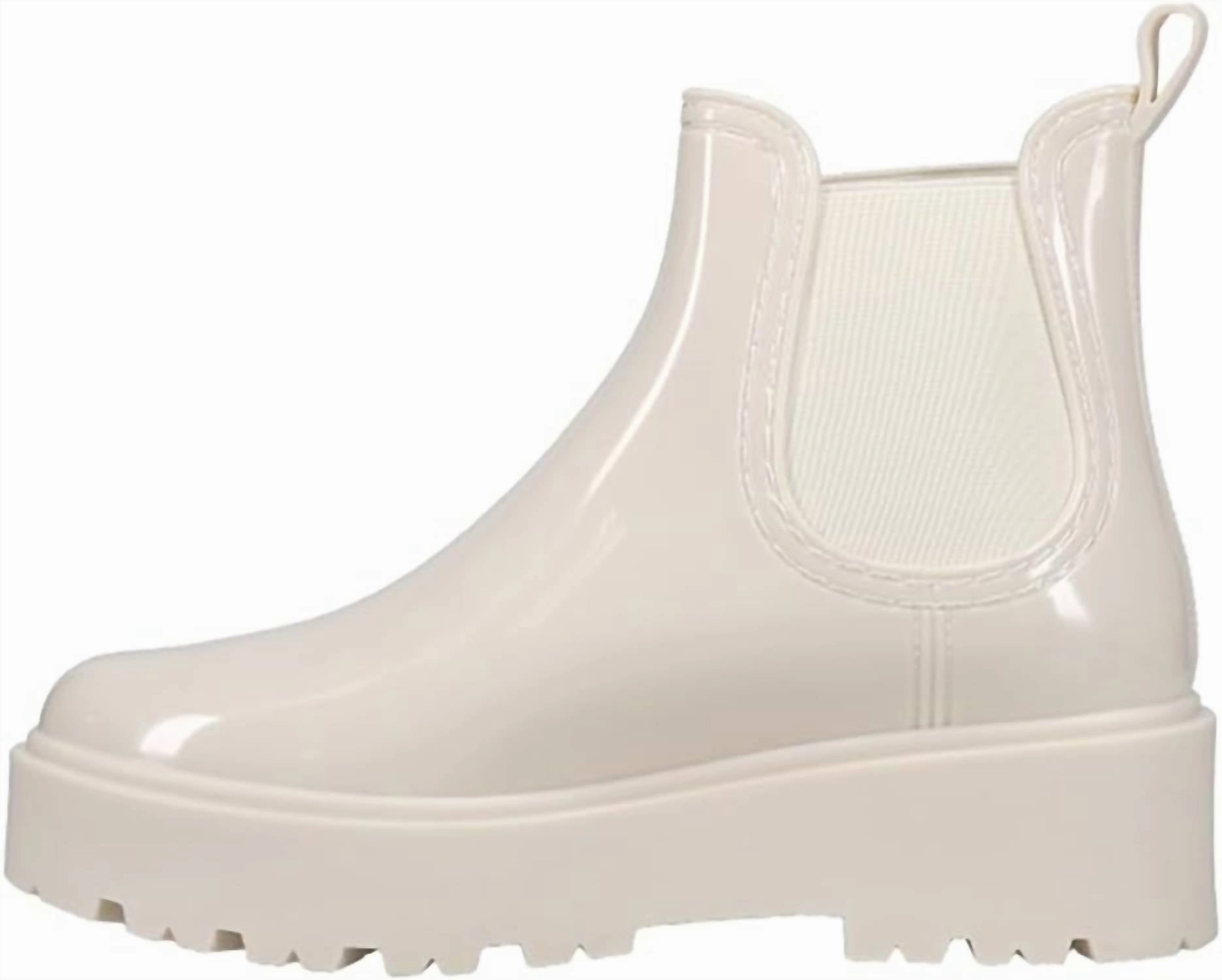 Women's Penny Boots In White