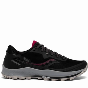 Women's Peregrine 11 Gore-Tex Shoe In Black/cherry Cheap Athletic Shoes for Women