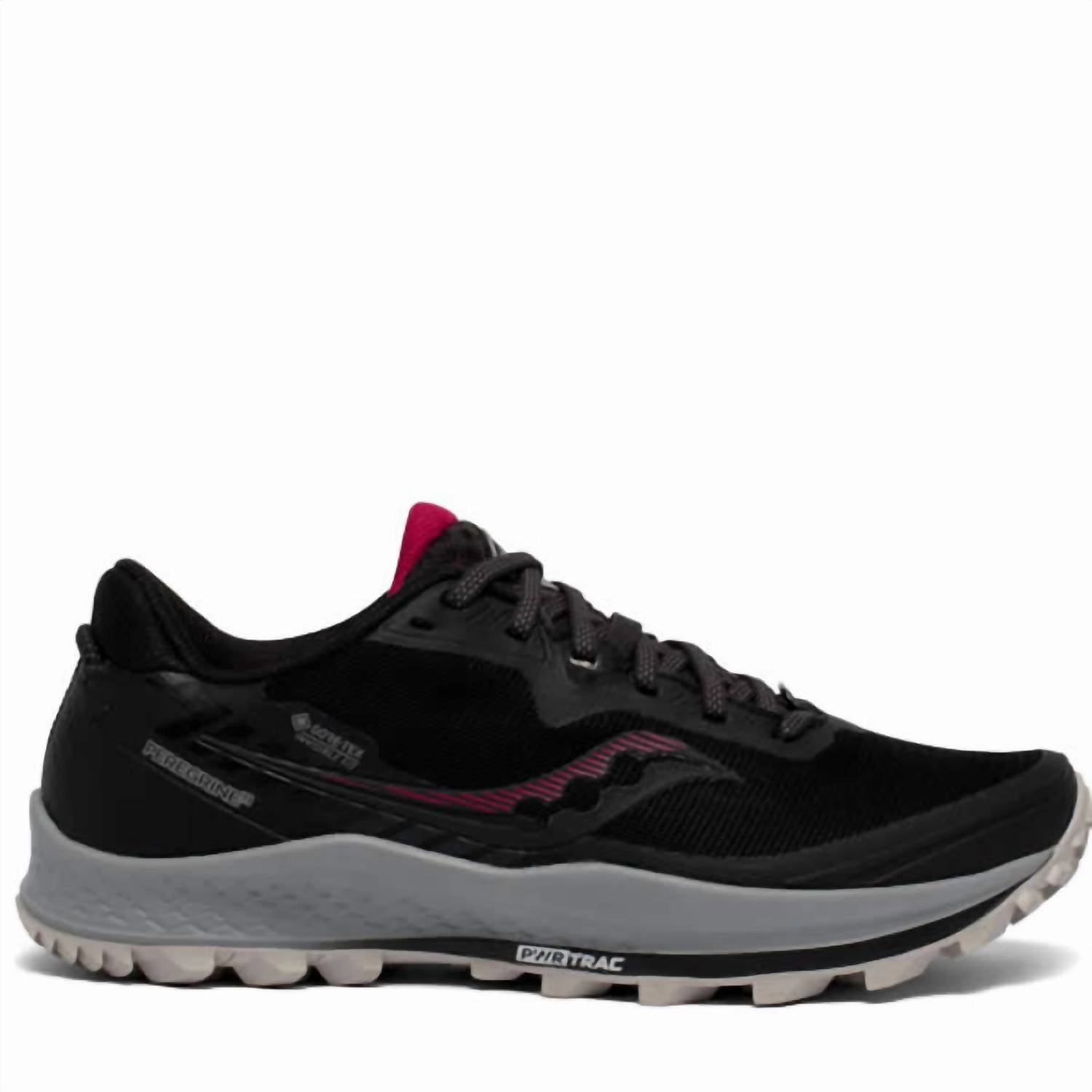 Women's Peregrine 11 Gore-Tex Shoe In Black/cherry Cheap Athletic Shoes for Women