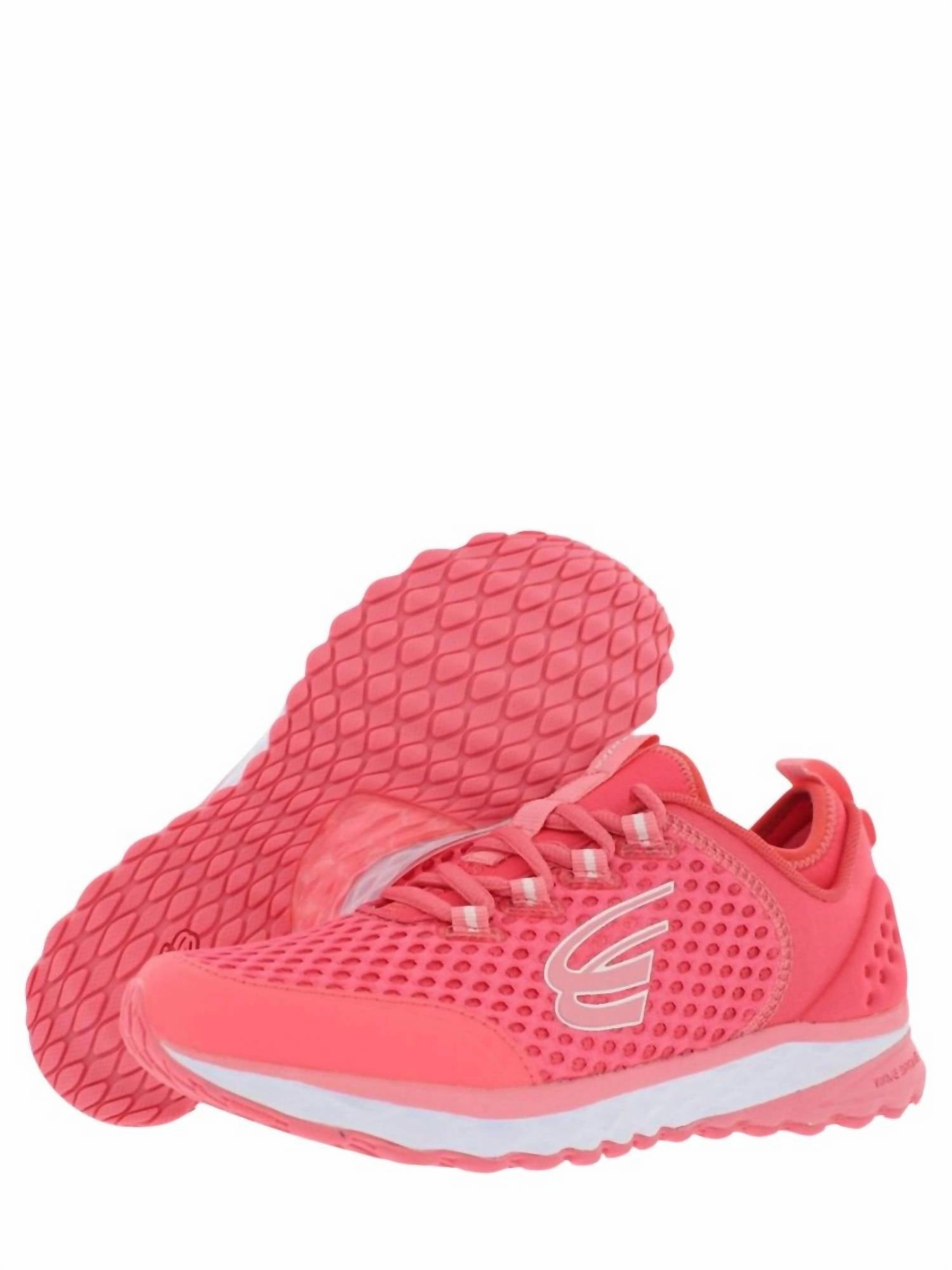 Women's Phoenix Running Shoes - Medium Width In Salmon,white Cheap Athletic Shoes for Women