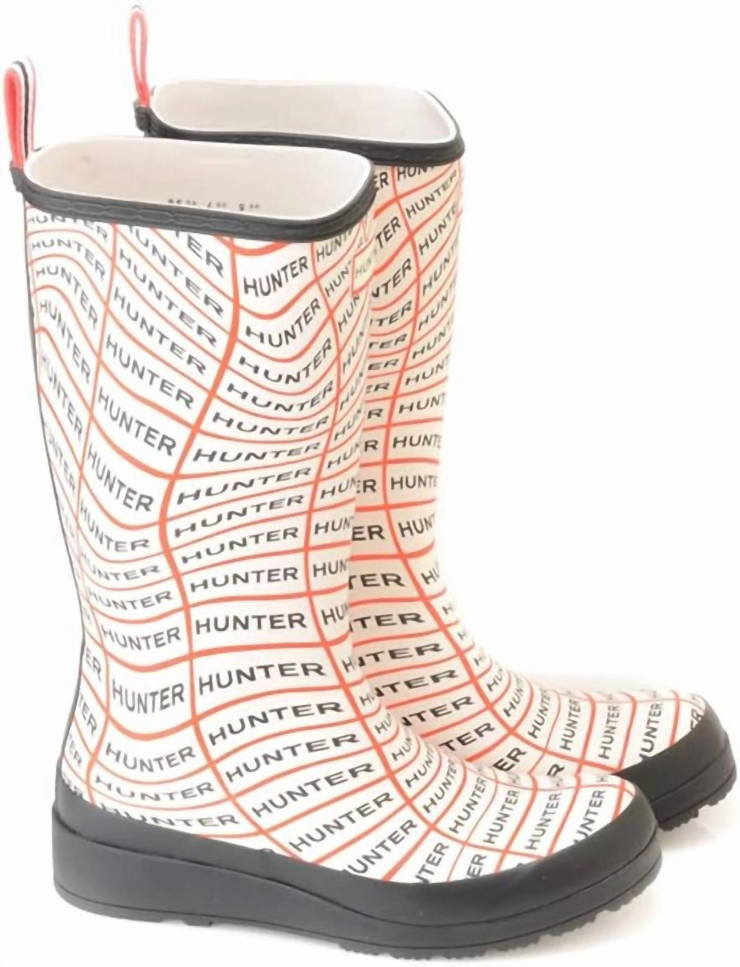Women's Play Boot Tall In Sonic Logo Print
