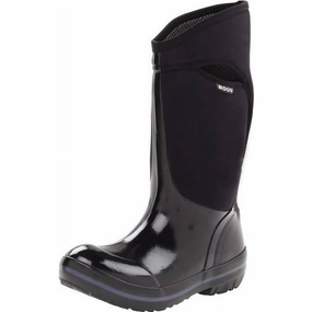 Women's Plimsoll Tall Boots In Black Womens Winter & Rain Boots online