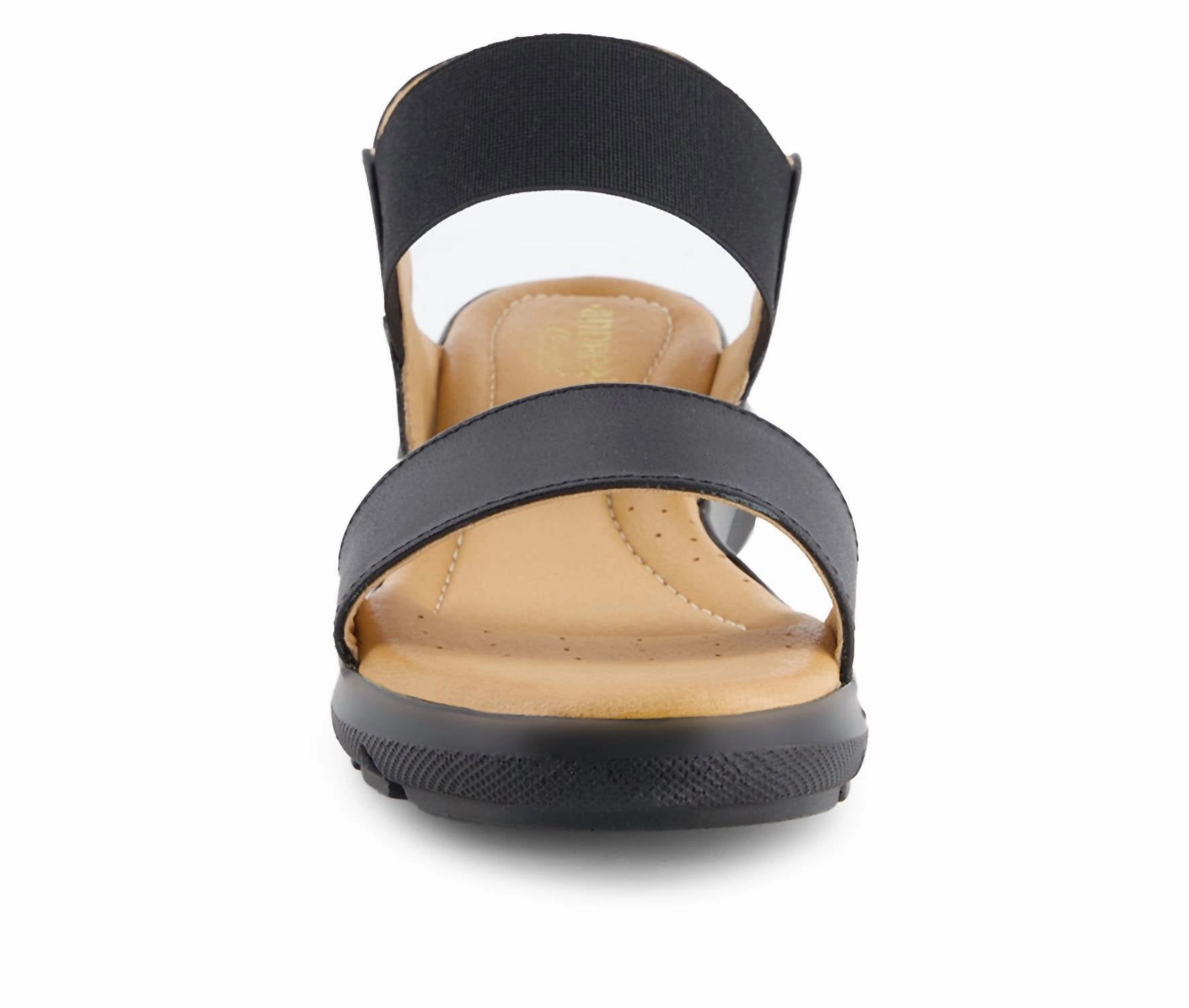 Women's Premium Leather Sandals In Black