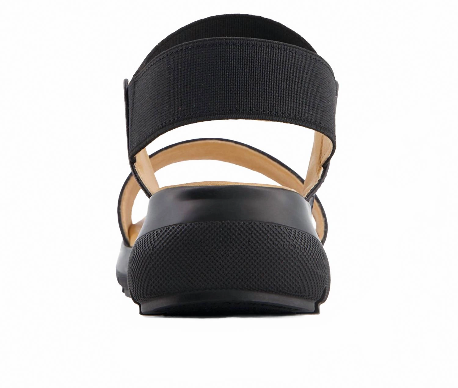 Women's Premium Leather Sandals In Black
