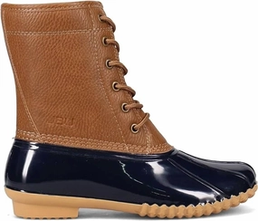 Women's Rain Mid Calf Boot In Navy/tan Womens Winter & Rain Boots online