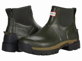 Women's Rain Mid Calf Boots - Medium In Dark Olive Promo on Womens Fashionable Boots