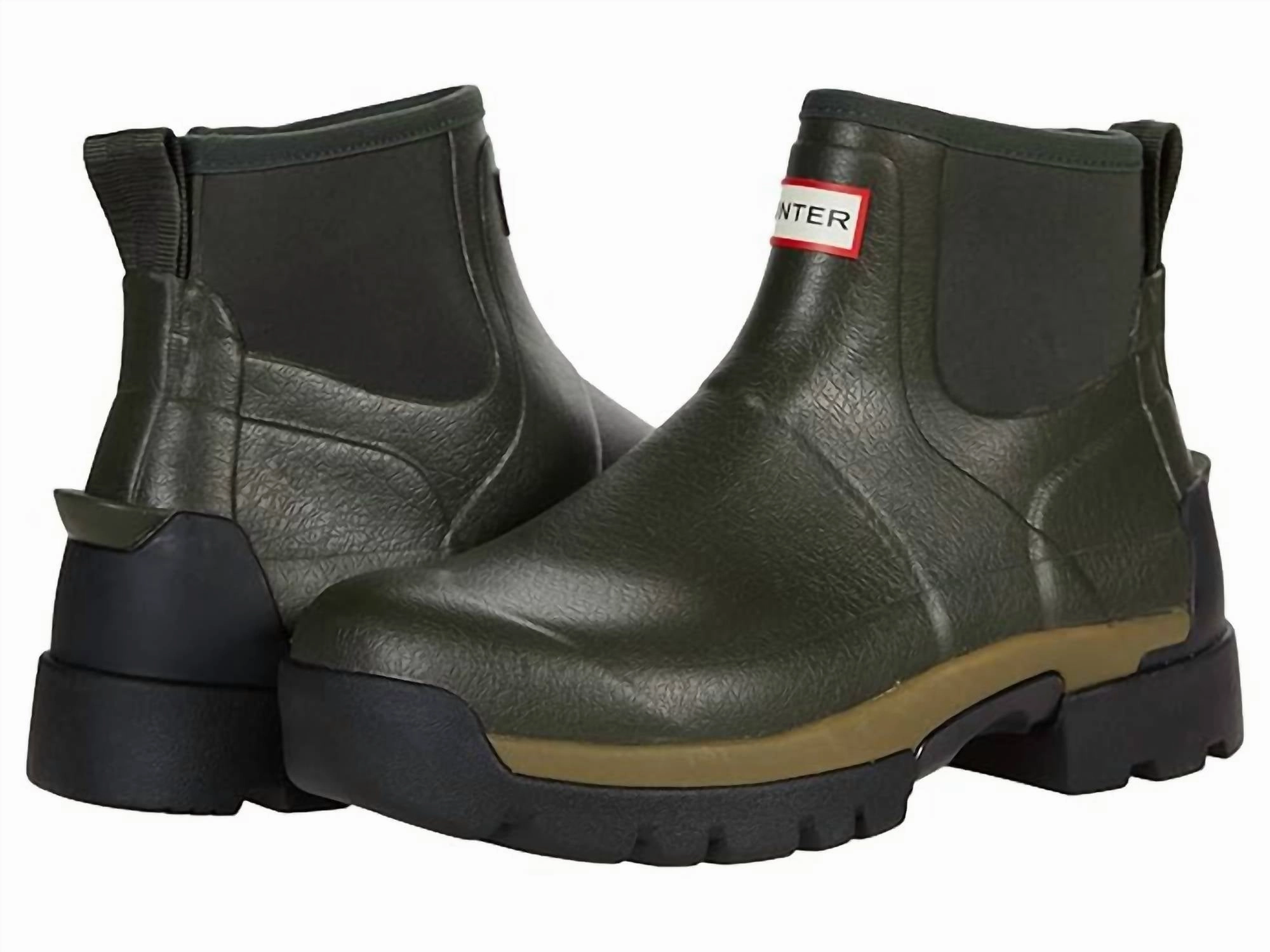 Women's Rain Mid Calf Boots - Medium In Dark Olive Promo on Womens Fashionable Boots