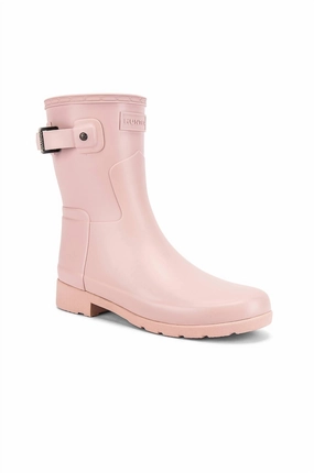 Women's Refined Short Matte Boots In Echo, Pink Womens Winter & Rain Boots online