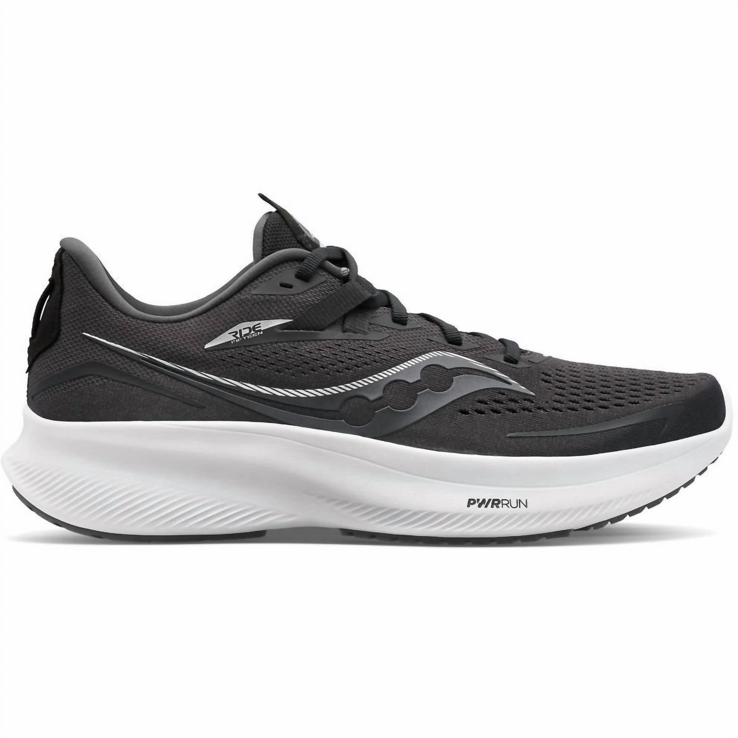 Women's Ride 15 Running Shoes In Black/white Cheap Athletic Shoes for Women