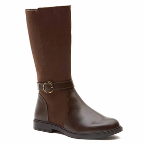 Women's Riding Boots In Brown High-quality Womens Boots discount