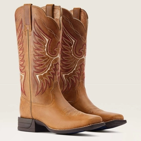 Women's Rockdale Western Boot In Almond Cheap Mens Boots & Chukkas
