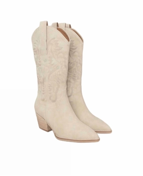 Women's Roman- Classic Western Boot In Taupe Womens Boots clearance deals