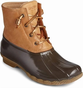 Women's Saltwater Boot In Tan/ Dark Brown Womens Winter & Rain Boots online