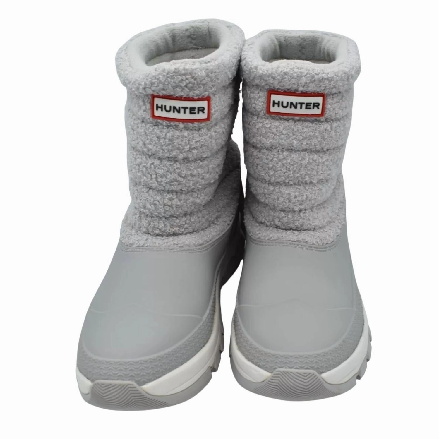 Women's Sherpa Snow Boot Short In Frosted Grey