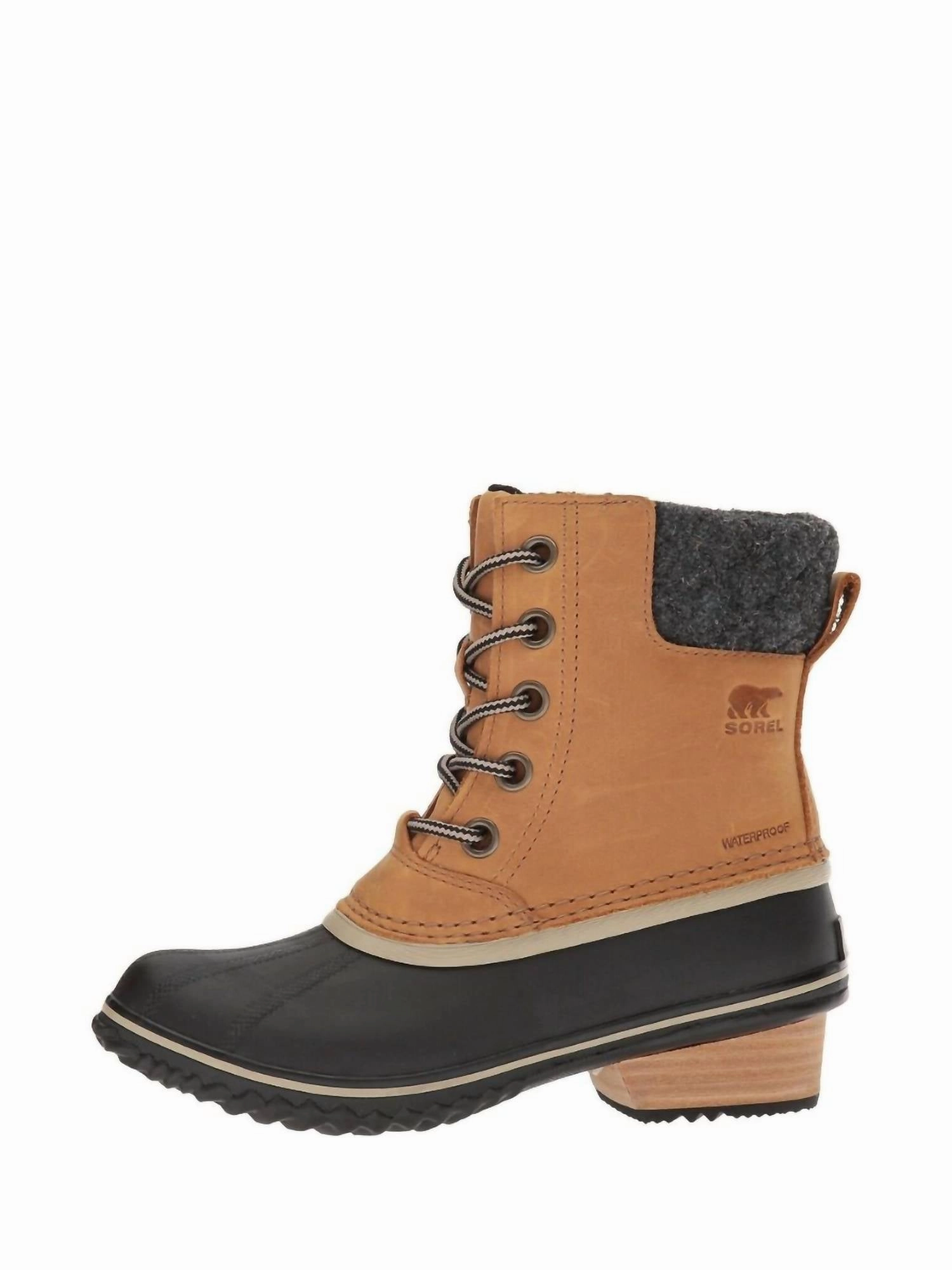 Women's Slimpack Lace Ii Winter Boots In Elk,black