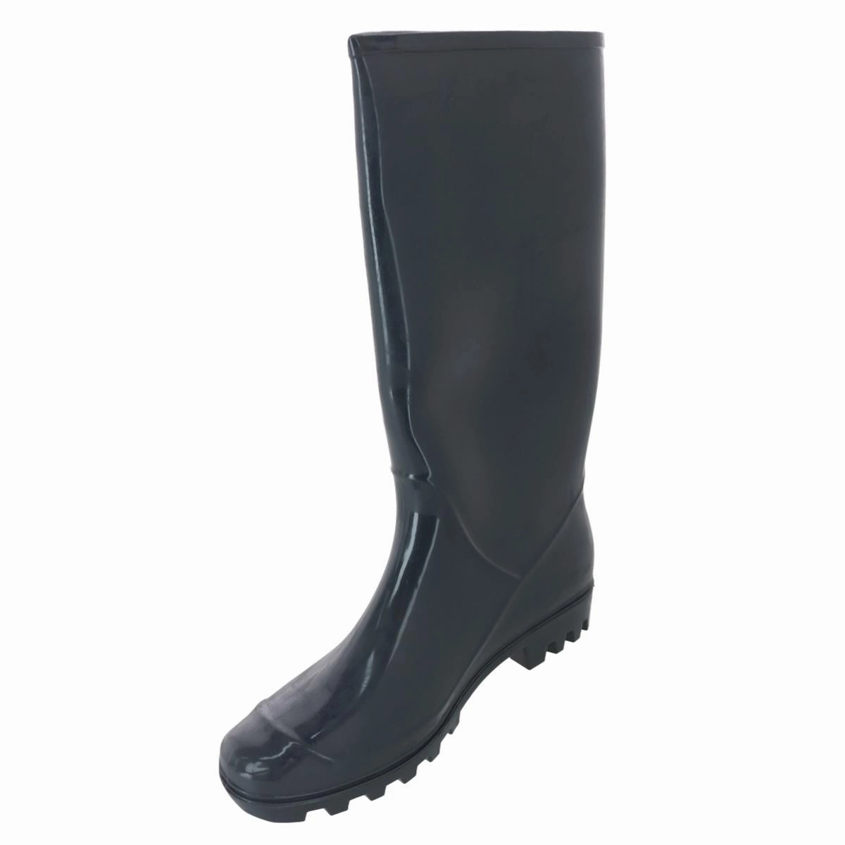 Women's Solid Color Water Resistant Rain Boots