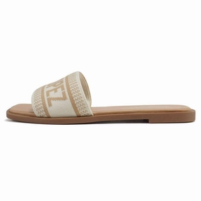 Women's St Tropez Slide In Beige Online store for Womens Sandals