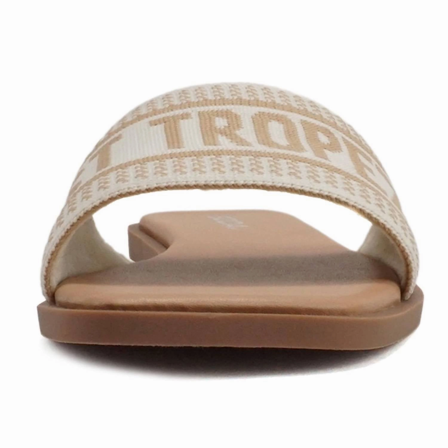 Women's St Tropez Slide In Beige
