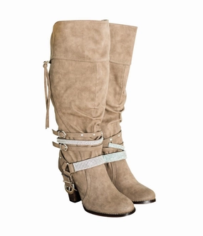 Women's Stacey Boots In Taupe Womens Boots sale online