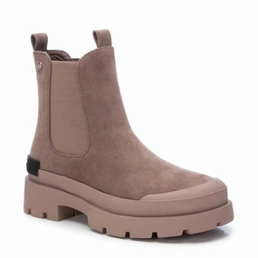 Women's Suede Ankle Booties By XTI Womens Casual Boots clearance