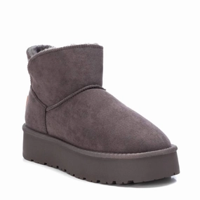 Women's Suede Winter Boots In Grey Womens Winter & Rain Boots online