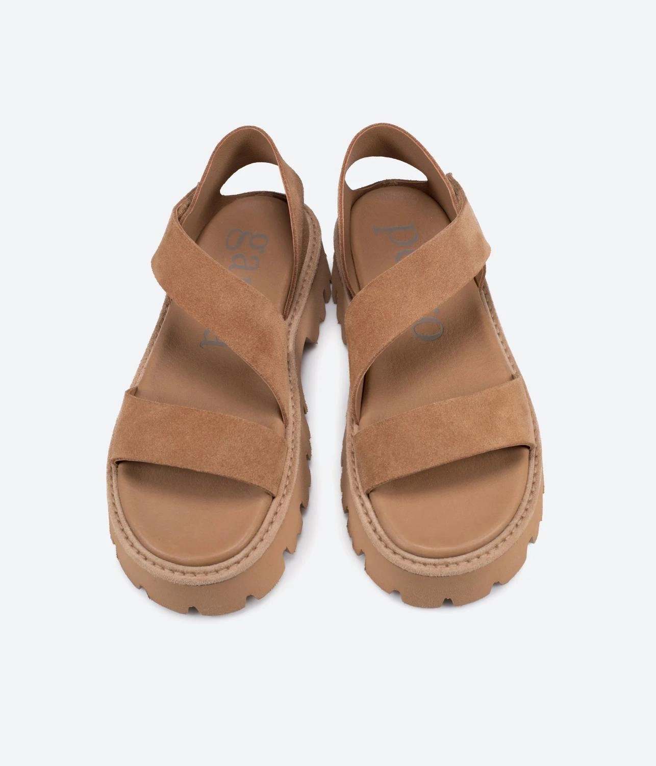Women's Suton Sandals In Suntan Castoro
