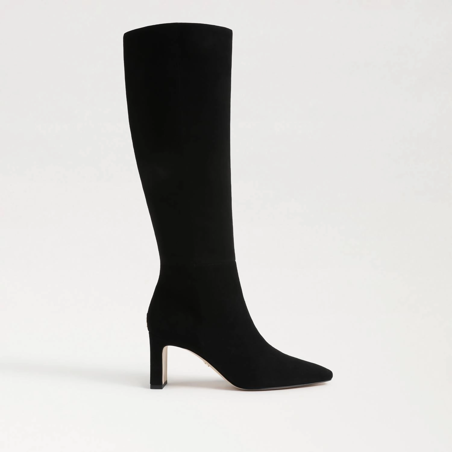 Women's Sylvia Knee High Boot In Black Suede