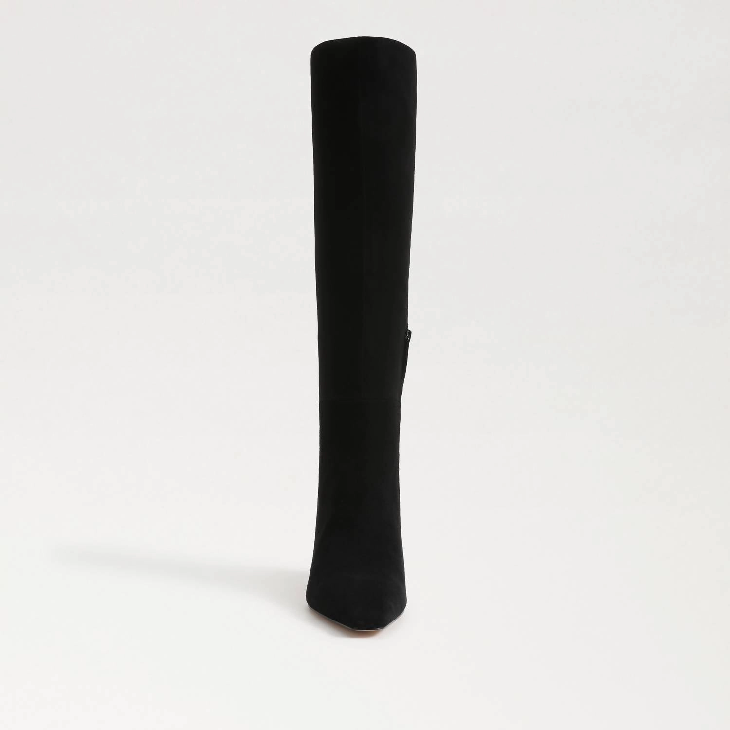 Women's Sylvia Knee High Boot In Black Suede