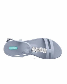 Women's Tally Rhinestone Sandal In Pebble Womens Slip-On Sandals clearance