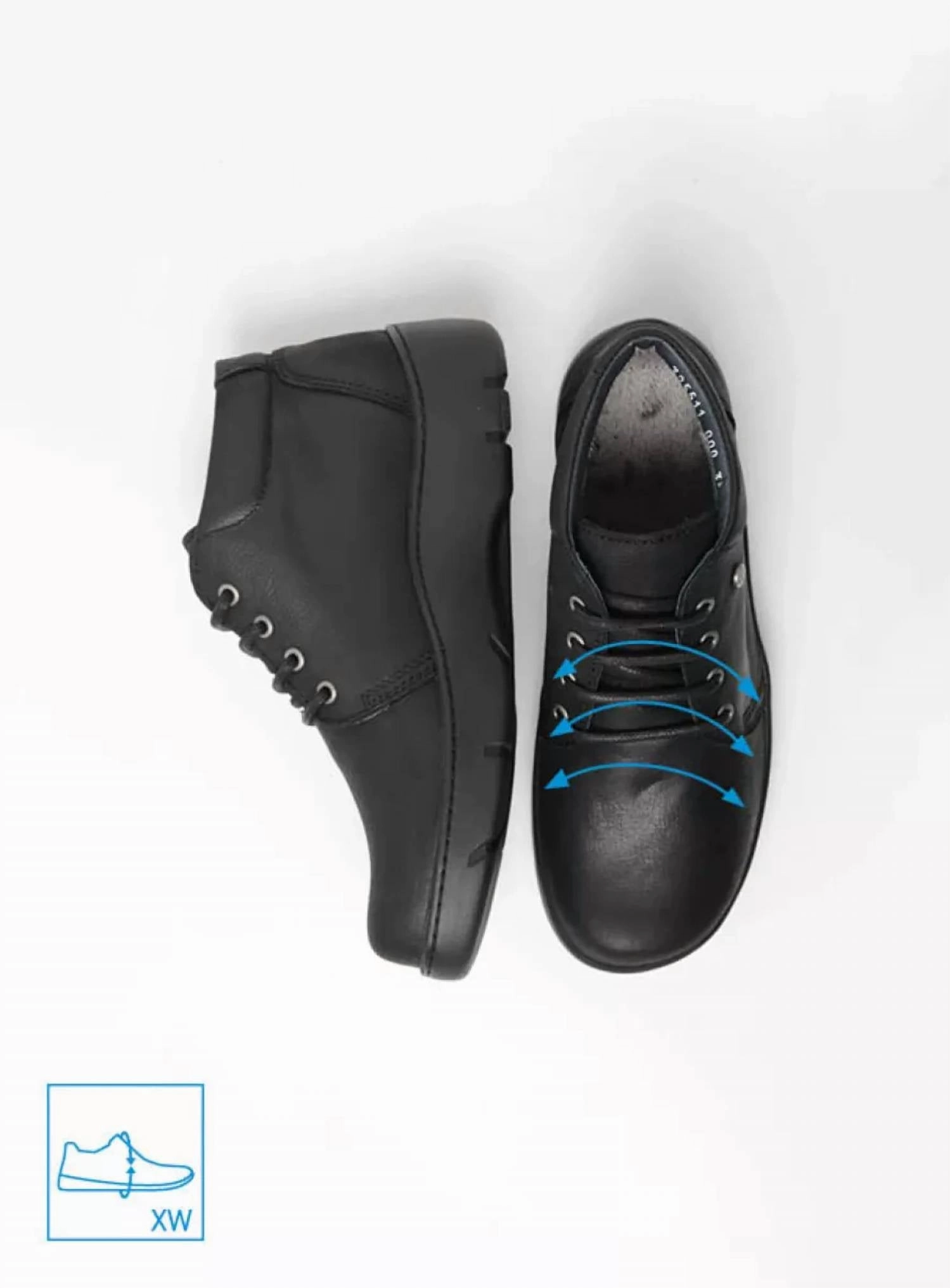 Women's Tarda Shoes In Black Nubuck