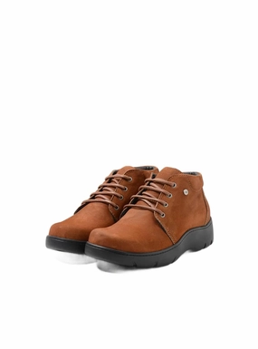 Women's Tarda Shoes In Cognac Nubuck Discount Boots for Women