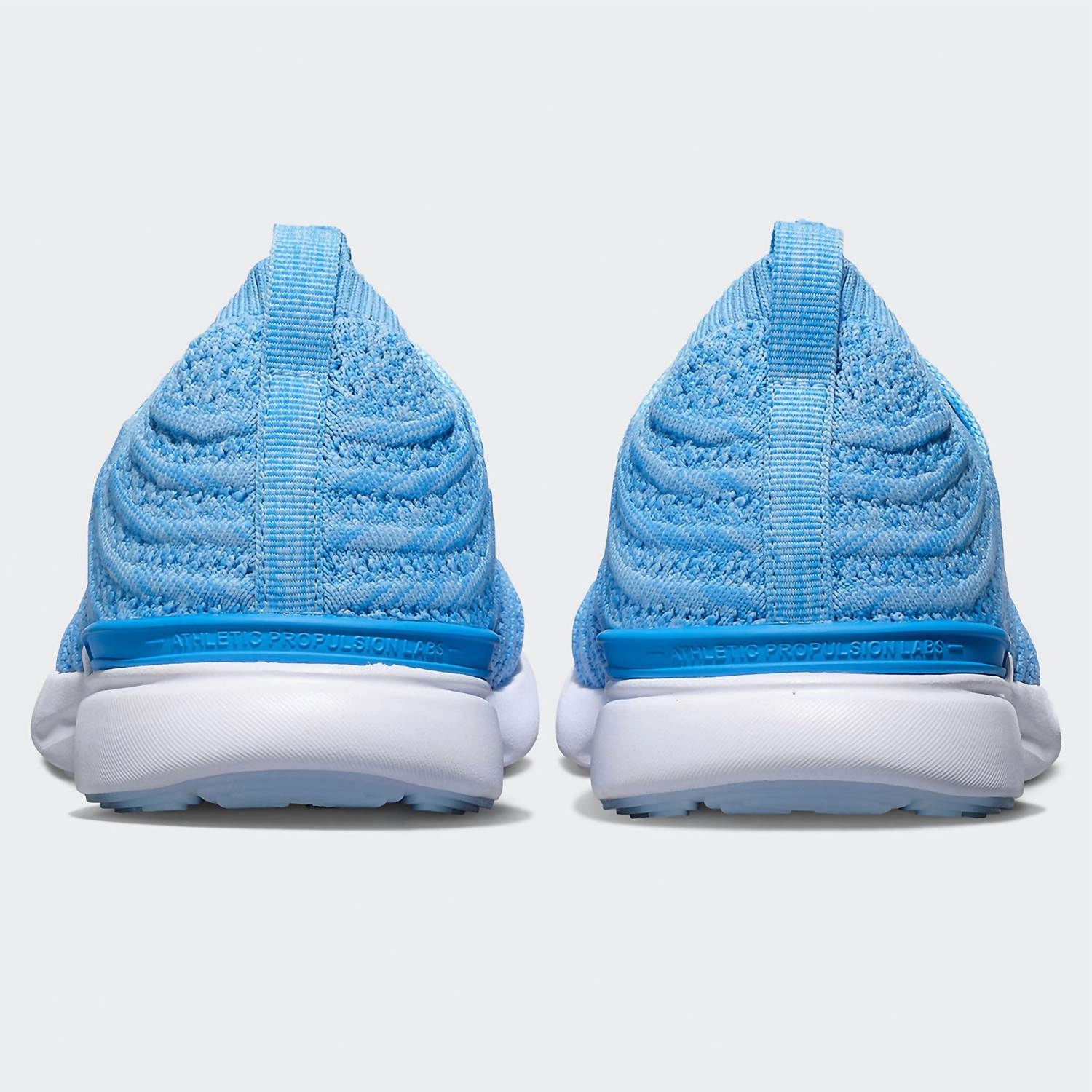 Women's Techloom Wave Running Shoes In Coastal Blue/ice Blue/melange