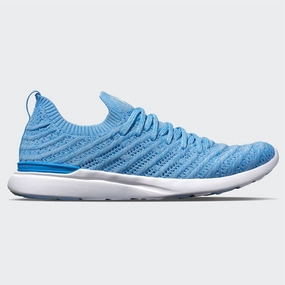 Women's Techloom Wave Running Shoes In Coastal Blue/ice Blue/melange Cheap Athletic Shoes for Women