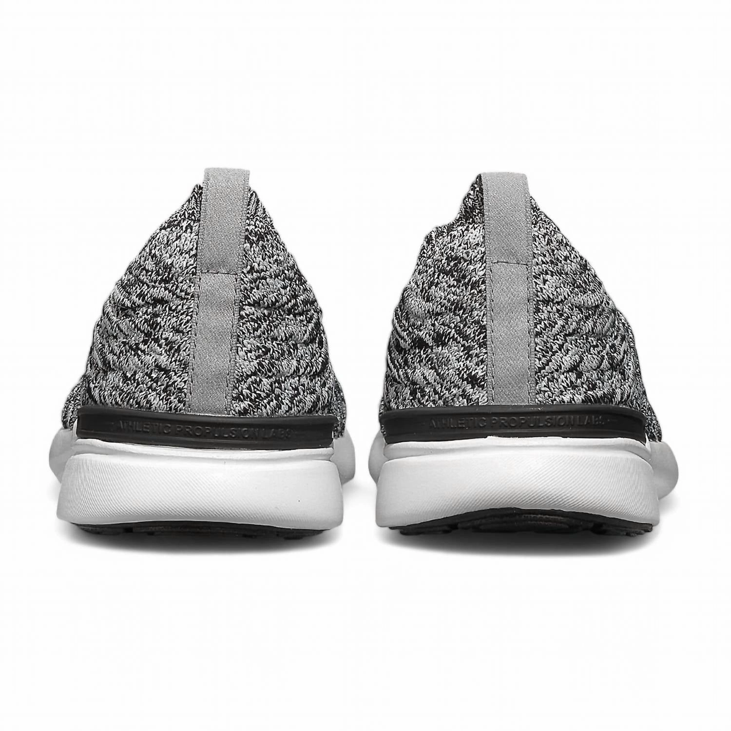 Women's Techloom Wave Running Shoes In Heather Grey/black/white