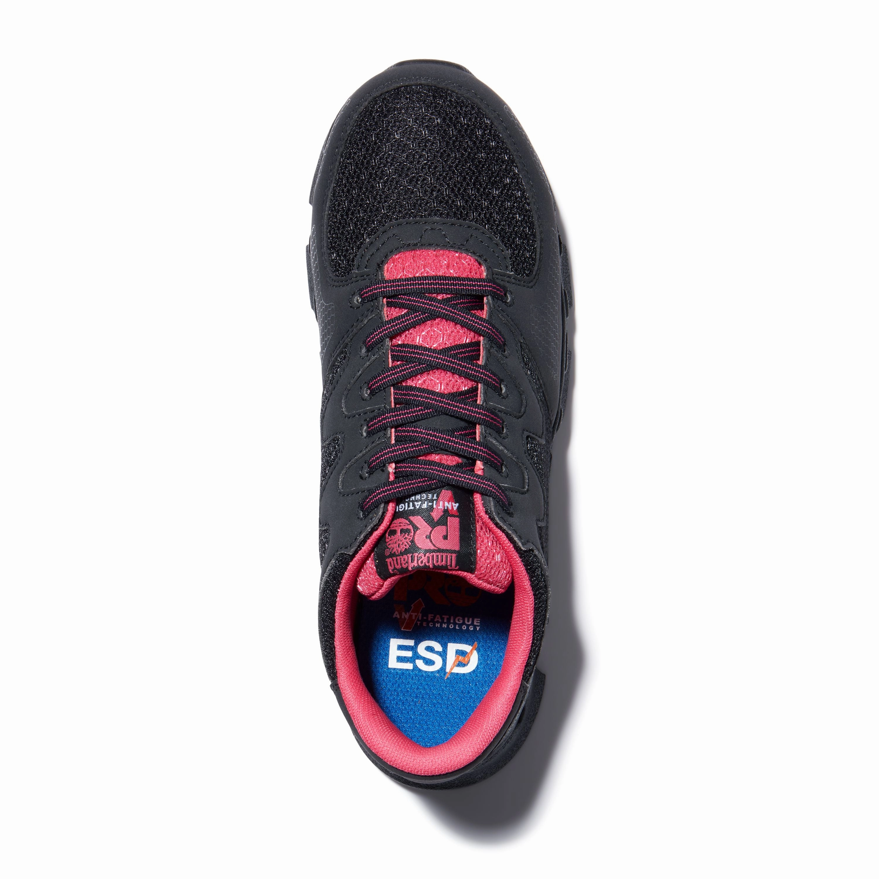 Women's Timberland PRO Powertrain Mixed-Media Alloy-Toe Work Shoes