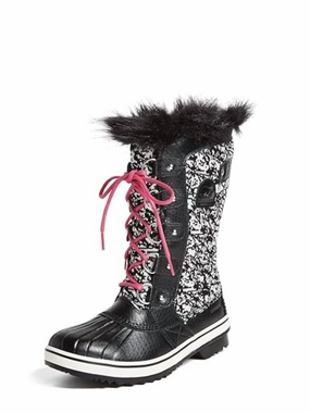 Women's Tofino Ii Waterproof Boot In Black,deep Blush Womens Winter & Rain Boots online