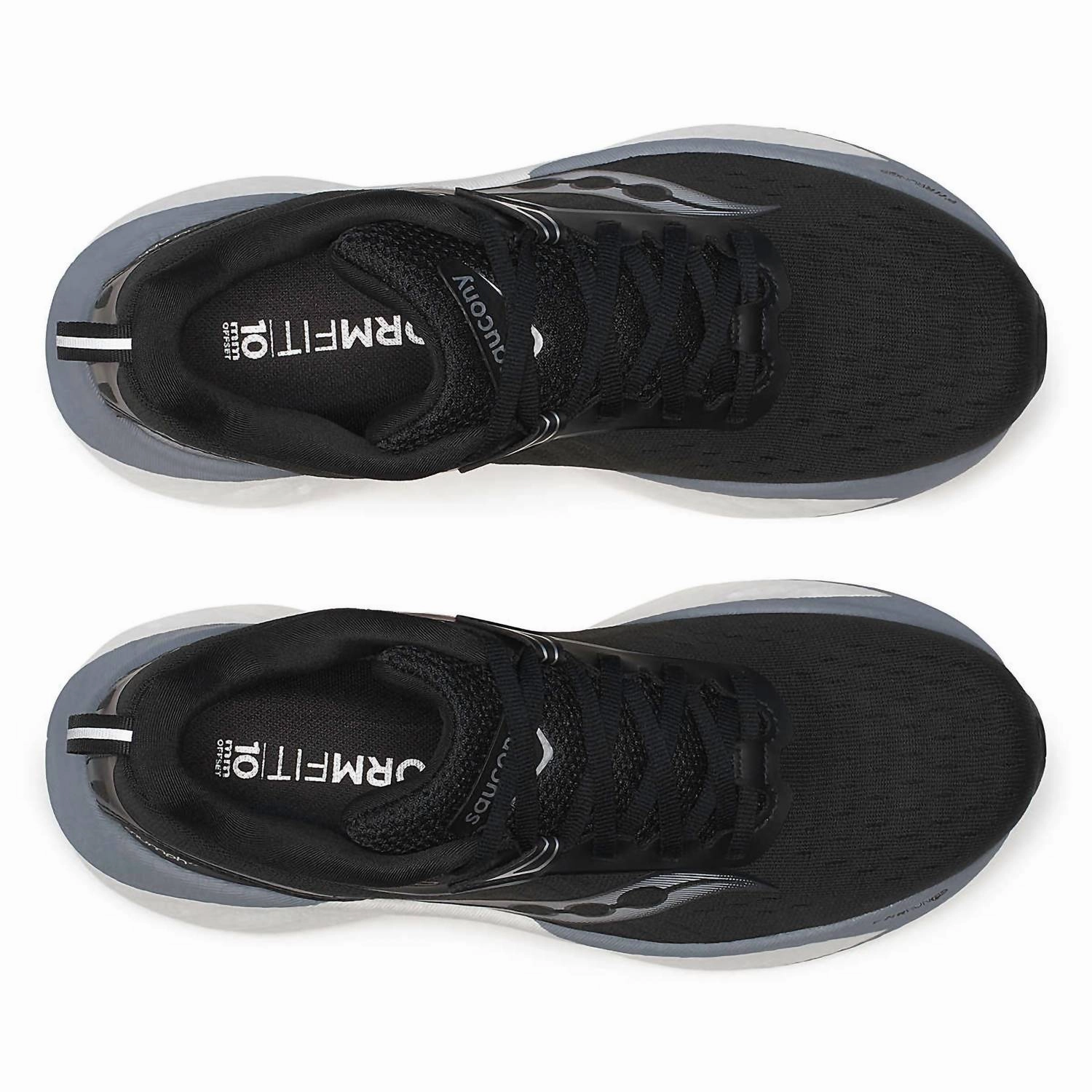 Women's Triumph 22 Running Shoes In 200 - Black/white
