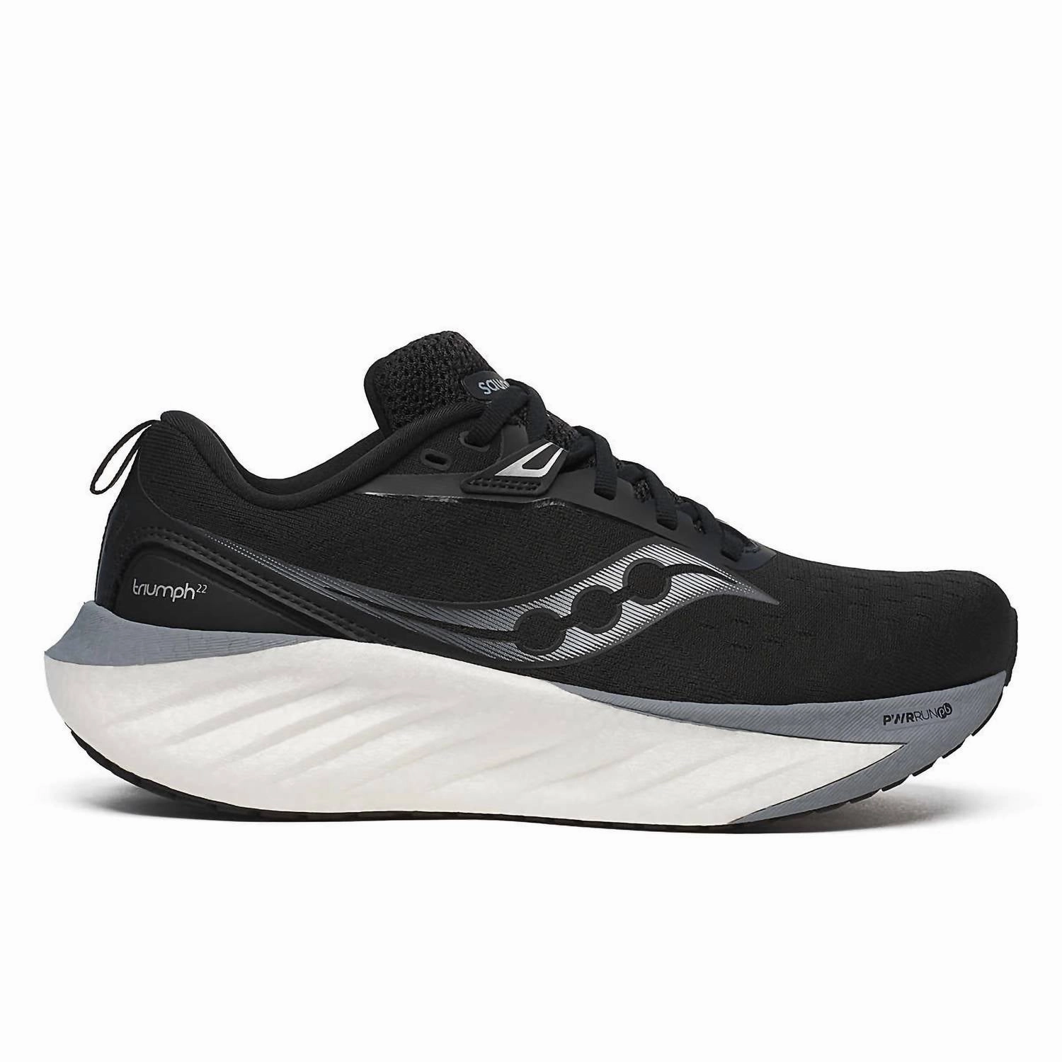 Women's Triumph 22 Running Shoes In 200 - Black/white