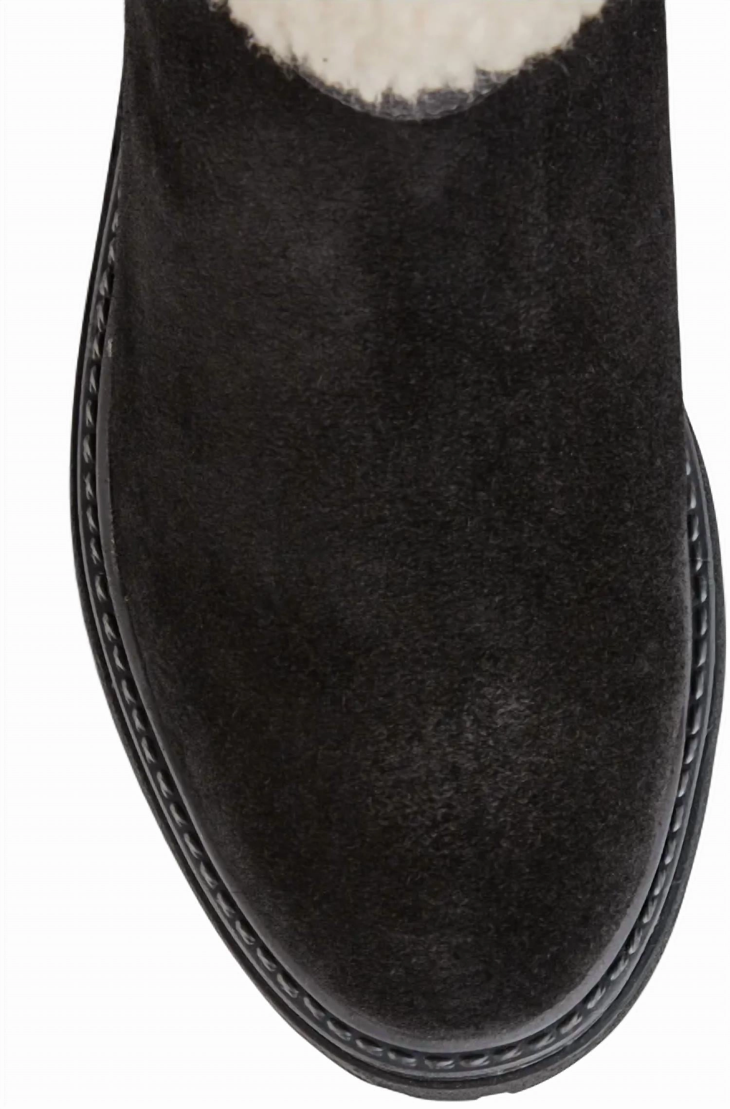 Women's Vigo Faux Shearling Cuff Waterproof Boot In Black